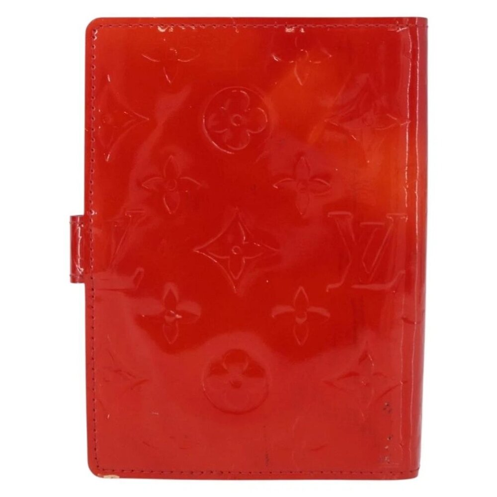 LOUIS VUITTON Monogram Vernis Agenda PM Day Planner Cover Red - Picture 2 of 16